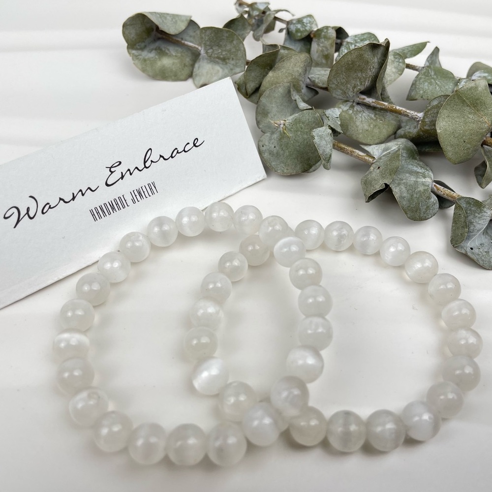 Selenite Beading bracelet